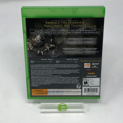 Dark Souls III: The Fire Fades Edition (Microsoft Xbox One, 2017)