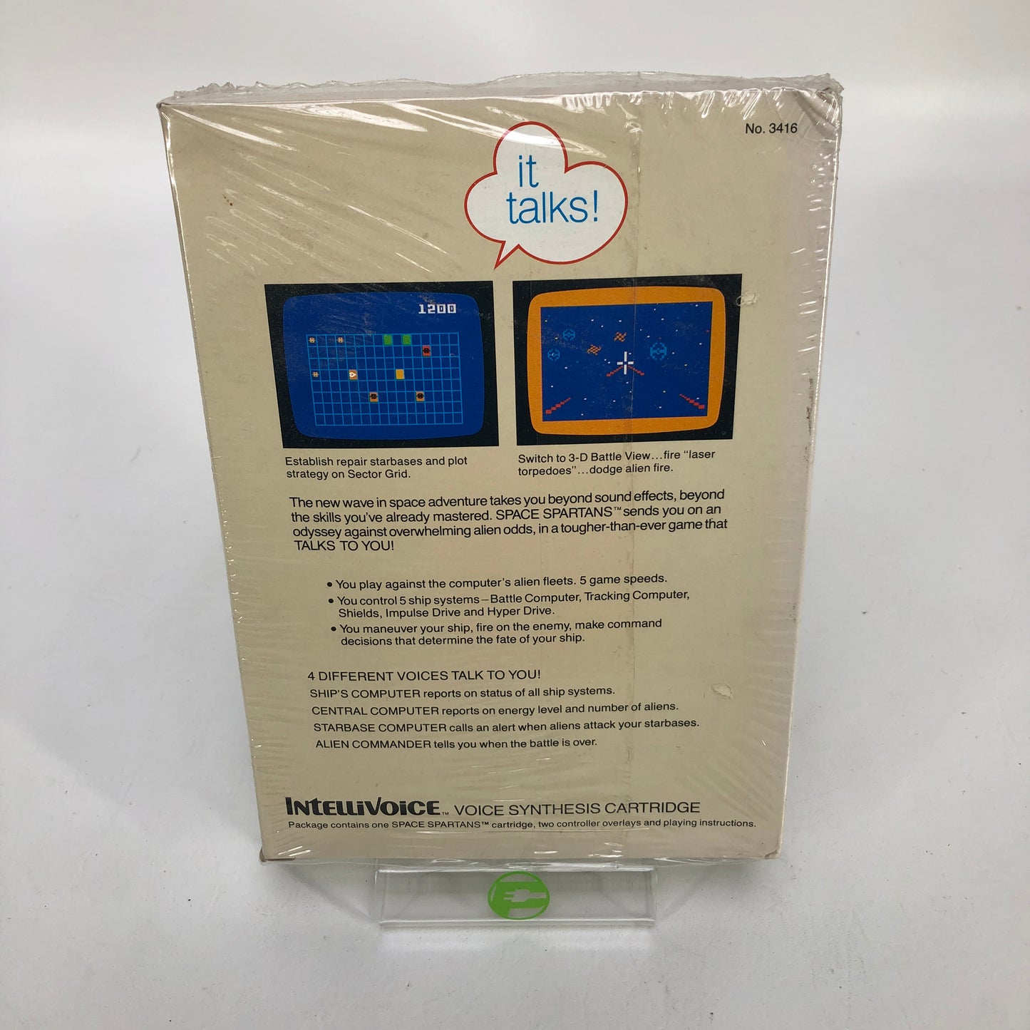 New Space Spartans (Mattel Intellivision, 1981)