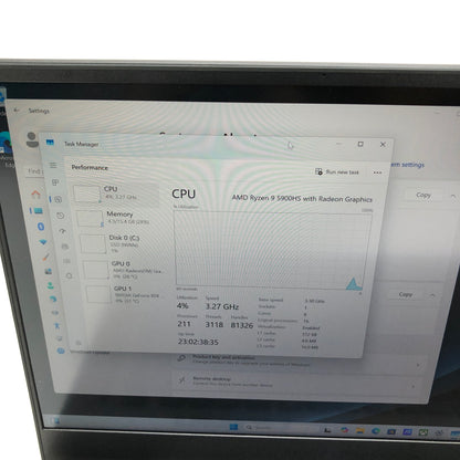 ASUS ROG Zephyrus G15 GA503QR 15.6" Ryzen 9 5900HS 3.3GHz 16GB RAM 1TB SSD