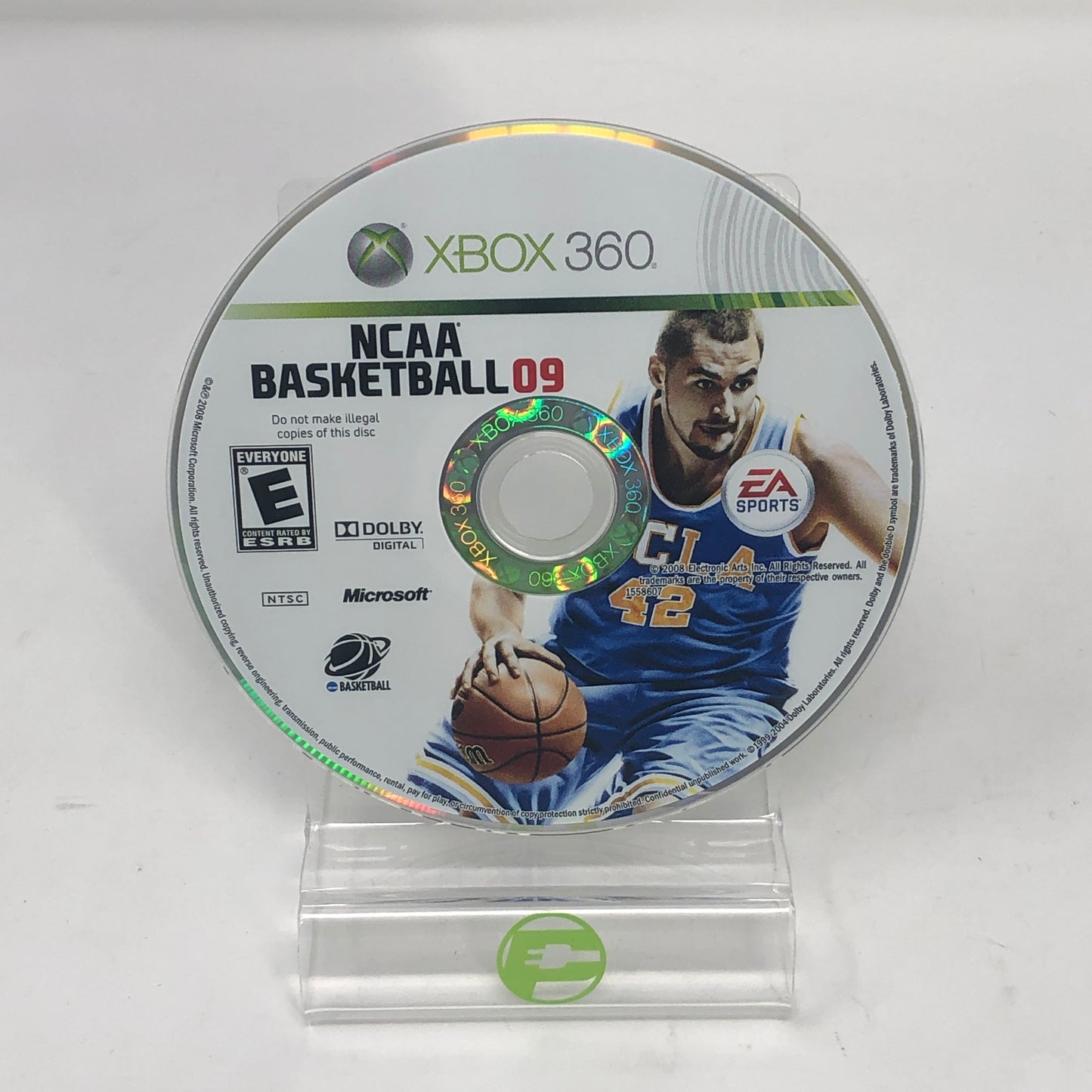 NCAA Basketball 09 (Microsoft Xbox 360, 2008)