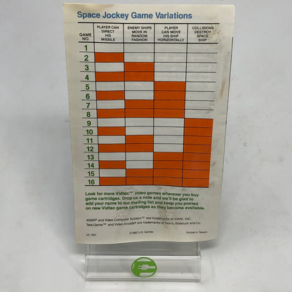 Space Jockey (Atari 2600, 1981)