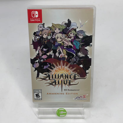 Alliance Alive HD Remastered (Nintendo Switch, 2019)