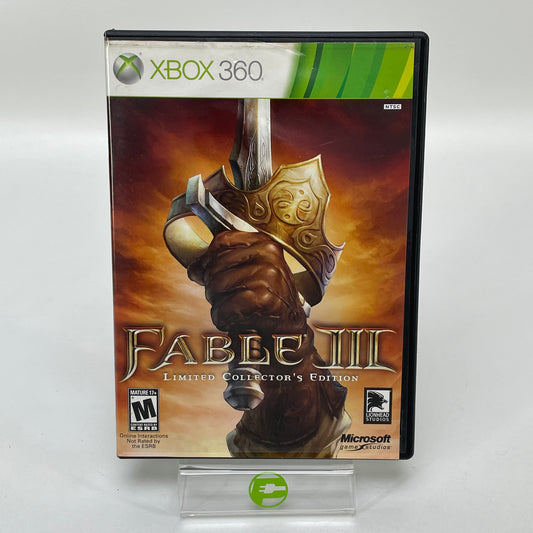 Fable III [Limited Collector's Edition] (Microsoft Xbox 360, 2010)