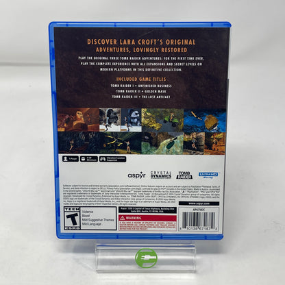 Tomb Raider I-III Remastered (Sony PlayStation 5 PS5, 2024)