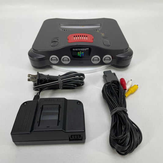 Nintendo 64 N64 Video Game Console NUS-001 Black