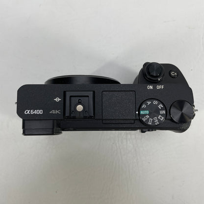 Sony Alpha A6400 24.2MP Mirrorless Digital Camera 4799 Shutter Count