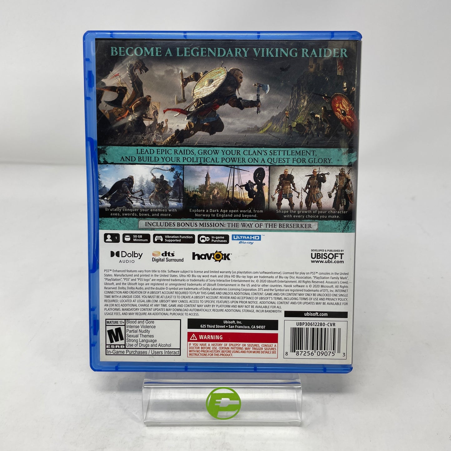 Assassin's Creed Valhalla (Sony PlayStation 5 PS5, 2020)