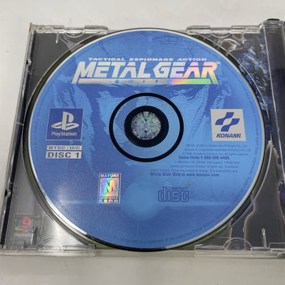 Metal Gear Solid (Sony PlayStation 1 PS1, 1998)