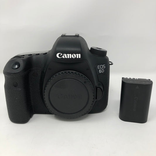 Canon EOS 6D 20.2MP DSLR Digital Camera 1080p FHD