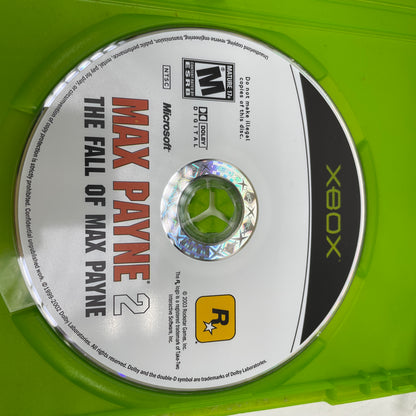 Max Payne 2 Fall of Max Payne (Microsoft Xbox, 2003)