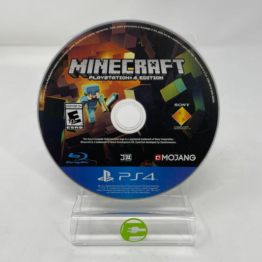 Minecraft: Playstation 4 Edition (Sony PlayStation 4 PS4, 2014) Disc Only