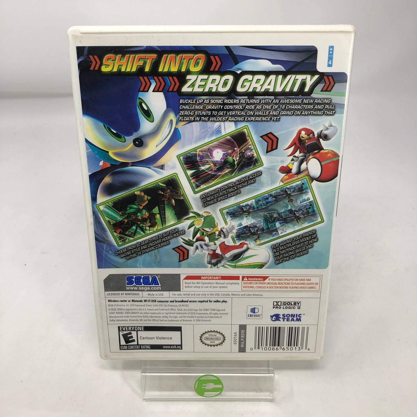 Sonic Riders Zero Gravity (Nintendo Wii, 2008)