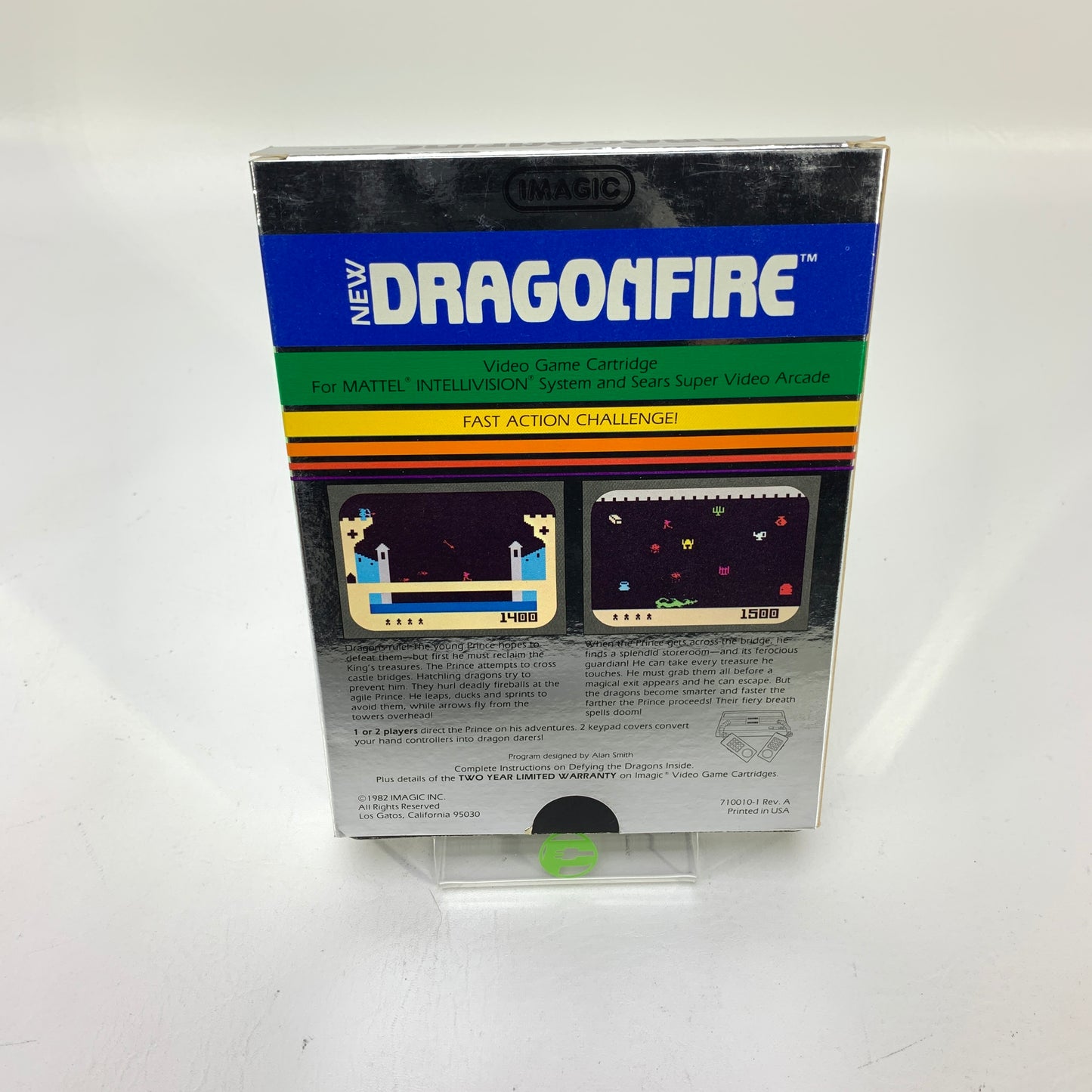 Dragonfire (Mattel Intellivision, 1982)