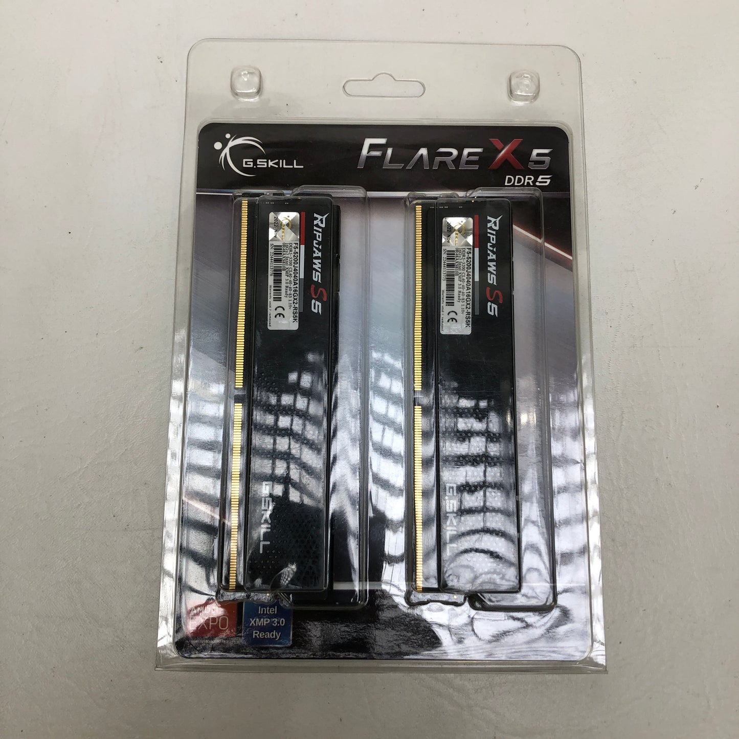 New G.Skill Flare X5 32GB (2x16GB) RAM DDR5 6000MHz F5-5200J404A16GX2-RS5K