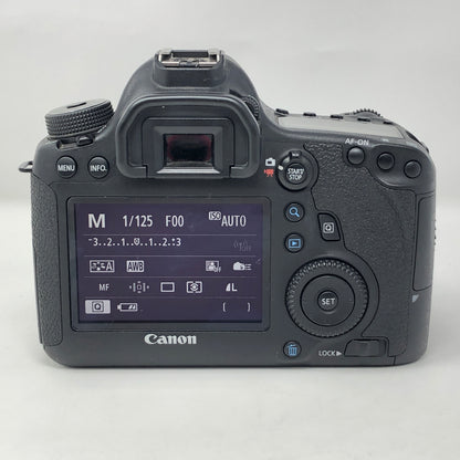 Canon EOS 6D 20.2MP DSLR Digital Camera 1080p FHD