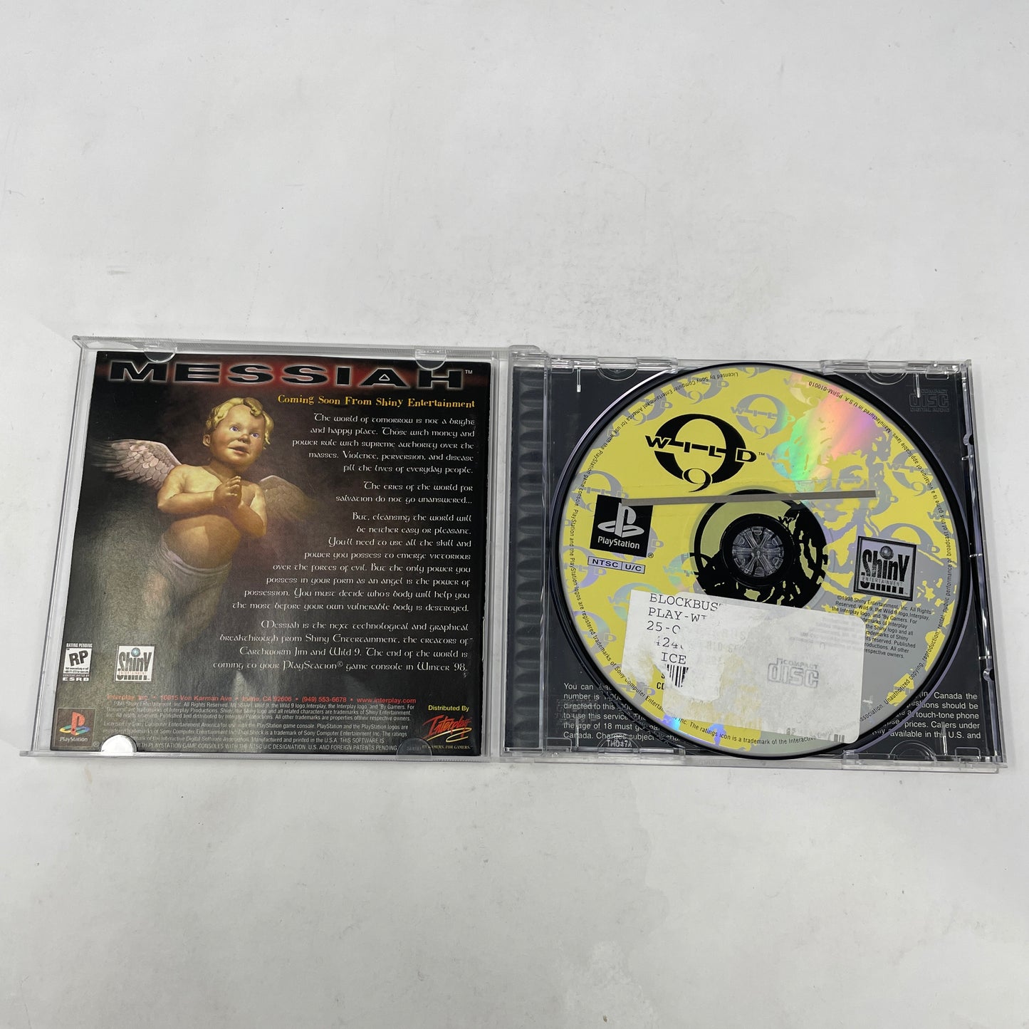 Wild 9 (Sony PlayStation 1 PS1, 1998)
