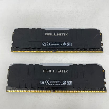 Crucial Ballistix 16GB (2x8GB) RAM DDR4 2666MHz BL8G32C16U4BL.M8FE