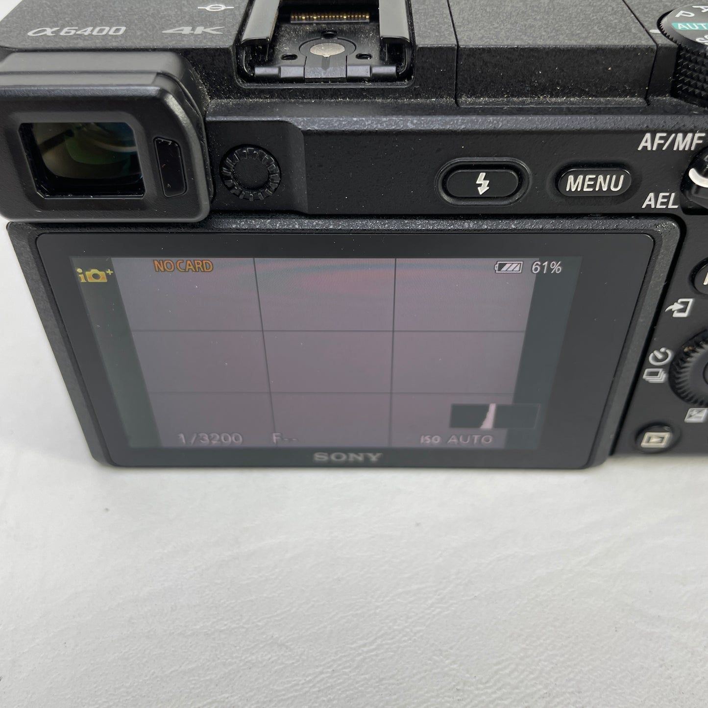 Sony Alpha A6400 24.2MP Mirrorless Digital Camera 4799 Shutter Count