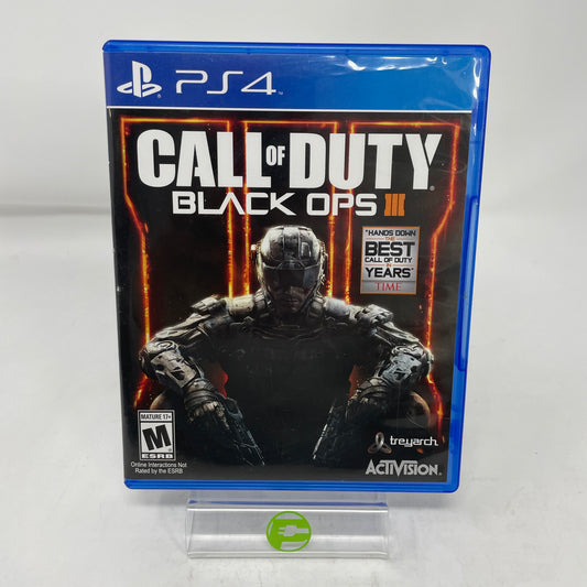 Call of Duty Black Ops III (Sony PlayStation 4 PS4, 2015)