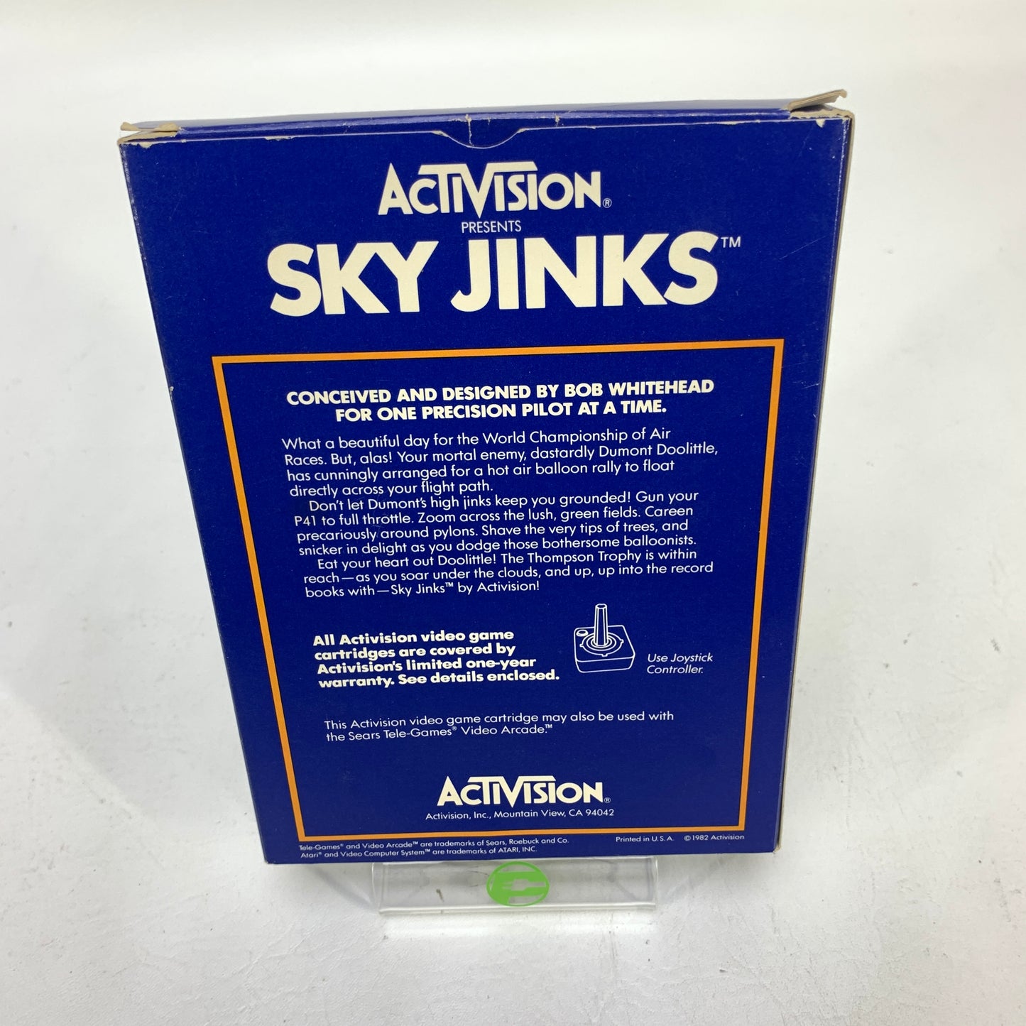 Sky Jinks (Atari 2600, 1981)