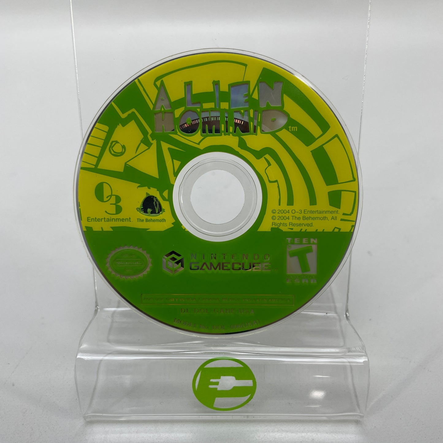 Alien Hominid (Nintendo GameCube, 2004) Disc Only