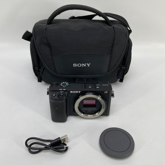 Sony Alpha A6400 24.2MP Mirrorless Digital Camera 4799 Shutter Count