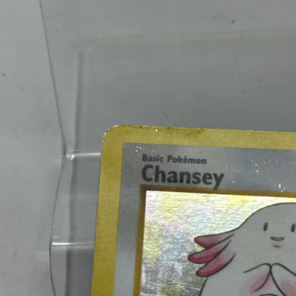 Pokémon TCG Base Set Chansey (Shadowless) 3/102 Holo English