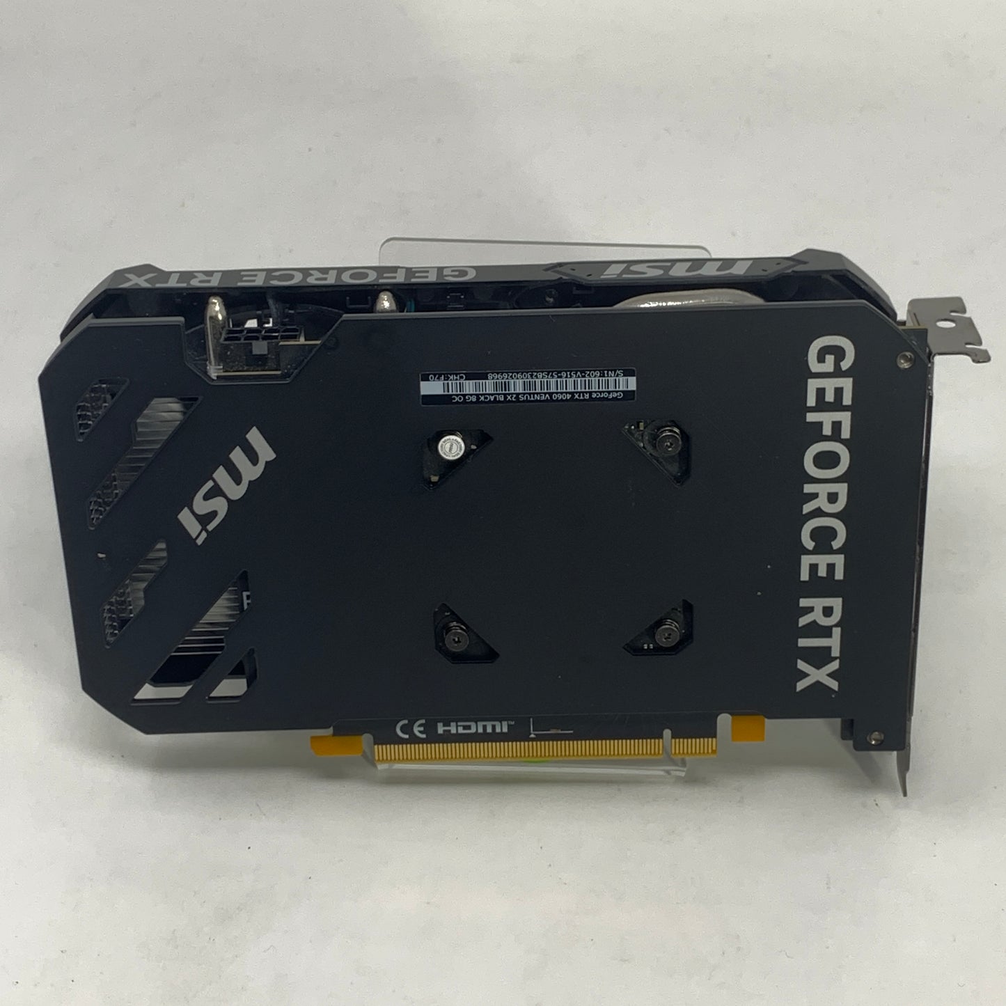 GeForce RTX 4060 Ventus 2X Black 8G OC Gaming Graphics Card - 8GB GDDR6X, PCI...