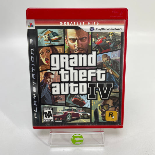 Grand Theft Auto IV (Sony PlayStation 3 PS3, 2008)