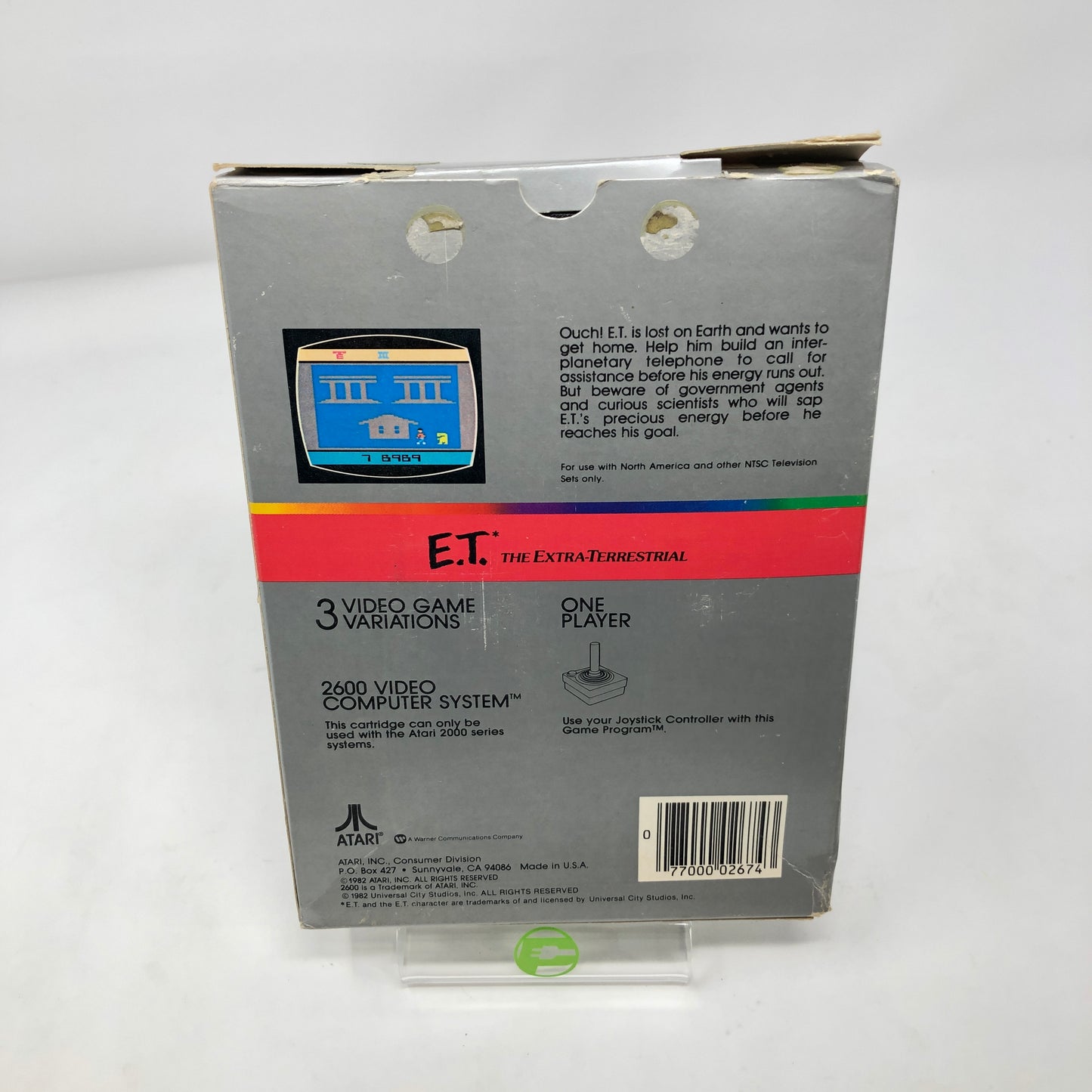 ET the Extra Terrestrial (Atari 2600, 1981)