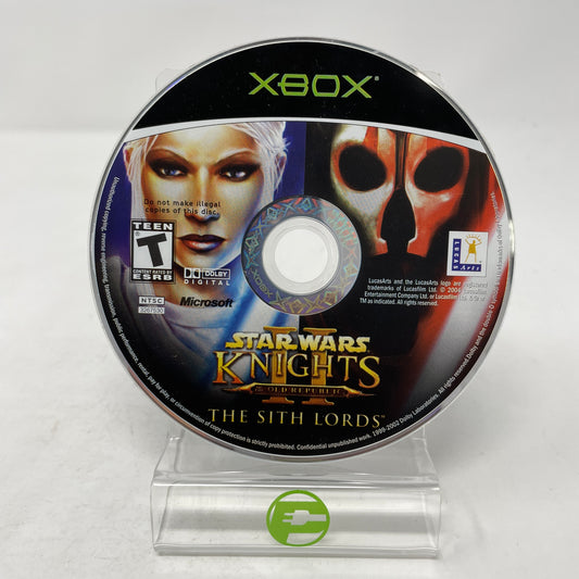 Star Wars Knights of the Old Republic II (Microsoft Xbox, 2004) Disc Only
