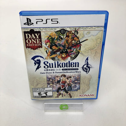 Suikoden I & II HD Remaster [Day One Edition] (Sony PlayStation 5 PS5, 2025)