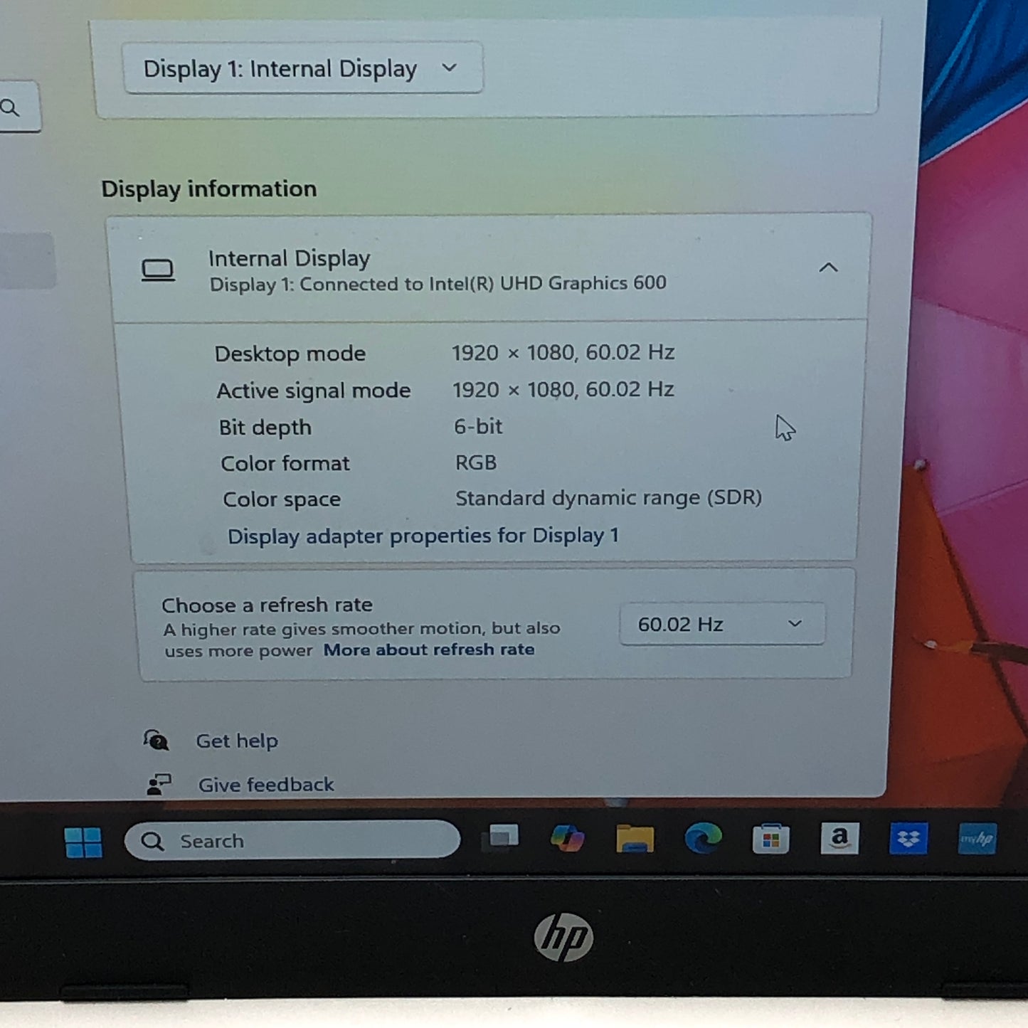 HP 14-dq0003dx 14" Celeron N4020 1.1GHz 4GB RAM 64GB SSD