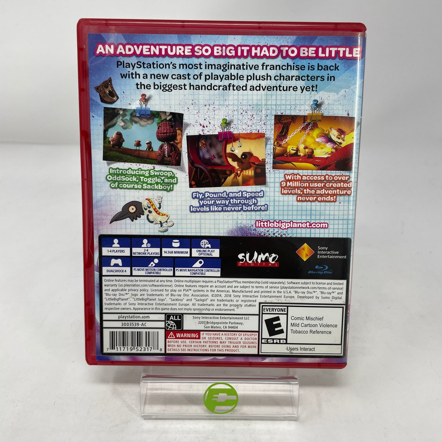 LittleBigPlanet 3 [Playstation Hits] (Sony PlayStation 4 PS4, 2019)