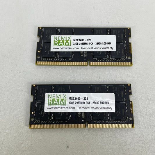 NEMIX RAM MS2400-328 64GB (2x32GB) RAM DDR4 2933MHz PC4-23400