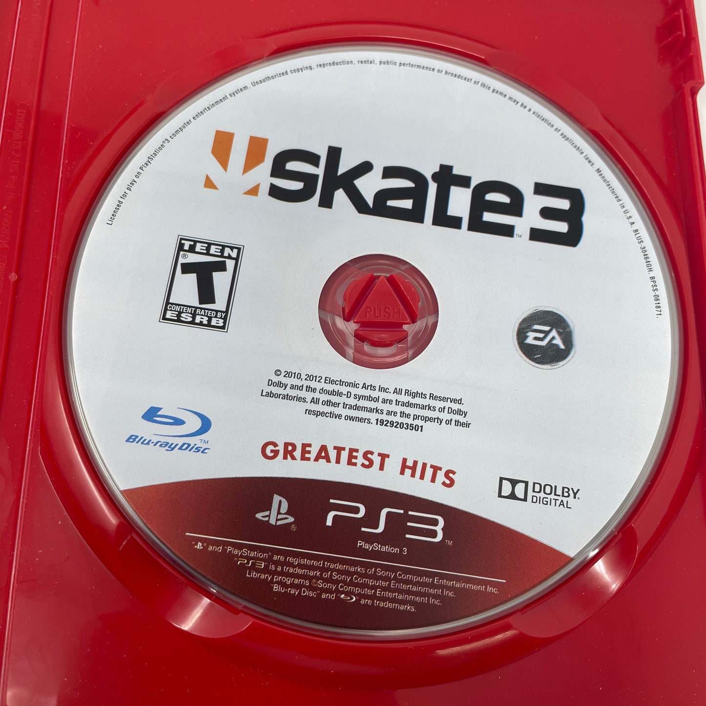 Skate 3 (Sony PlayStation 3 PS3, 2010)