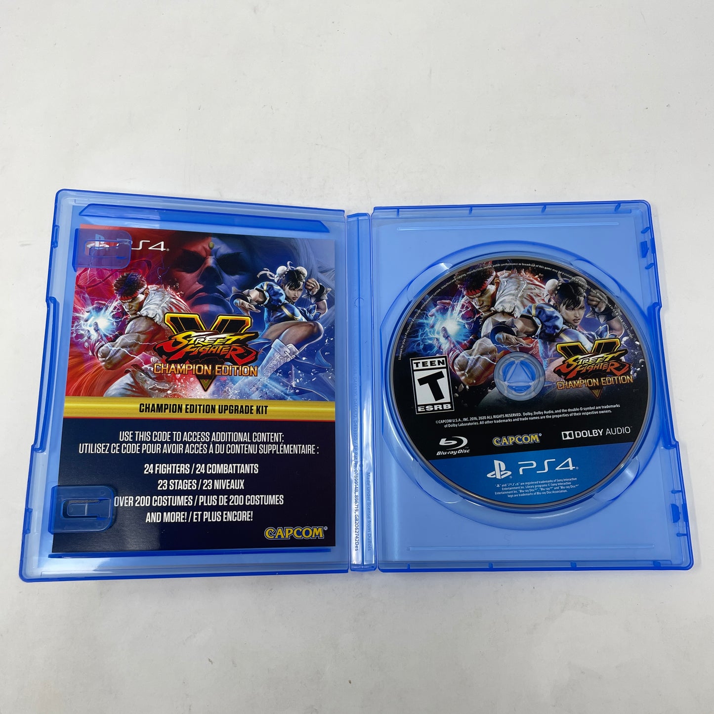 Street Fighter V [Champion Edition] (Sony PlayStation 4 PS4, 2020)