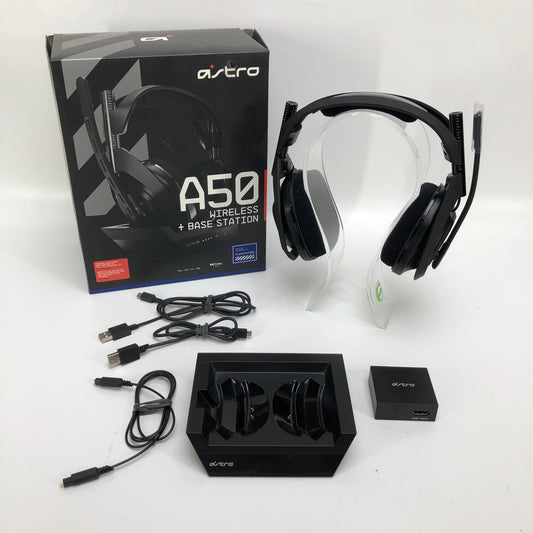 ASTRO A50 Wireless + Base Station Ear-Cup (Over the Ear) Black 939001673