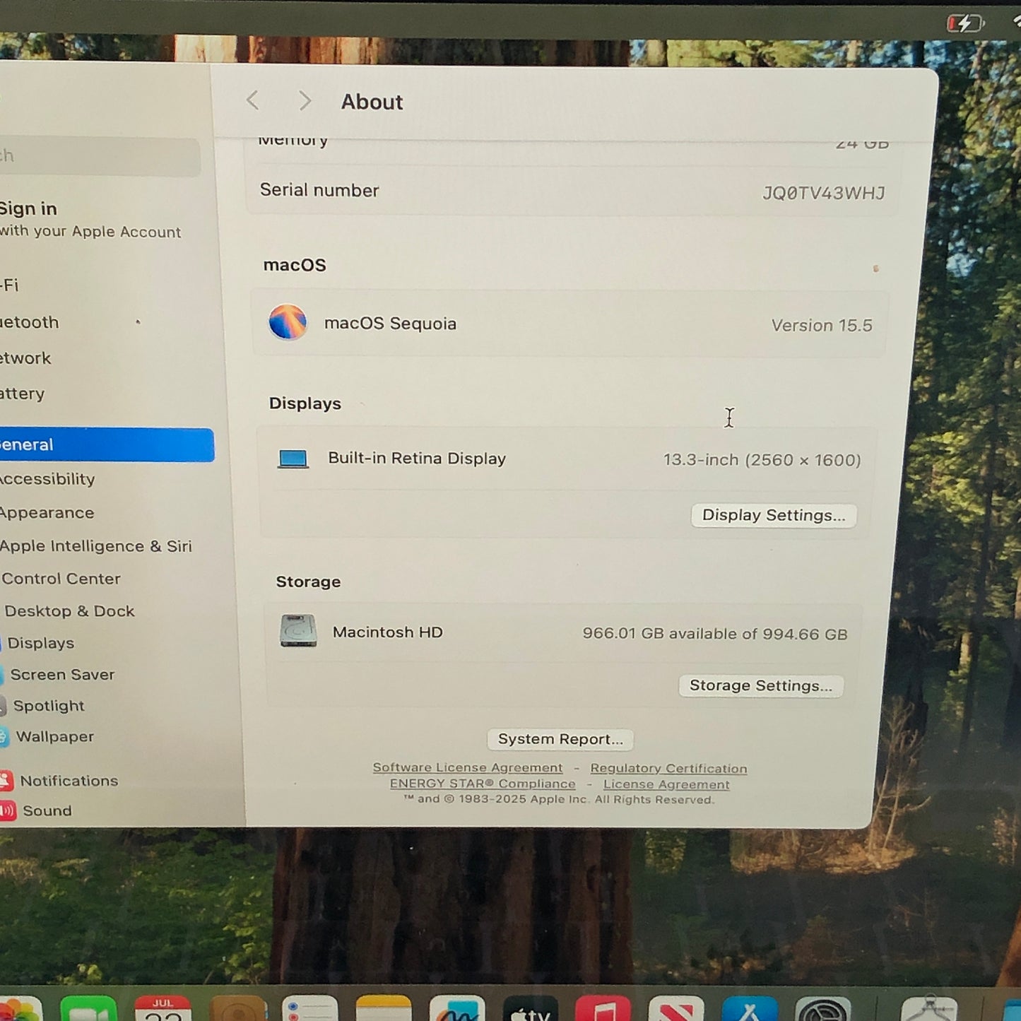 2022 Apple MacBook Pro 13.3" M2 8C GPU 3.5GHz 24GB RAM 1TB SSD A2338