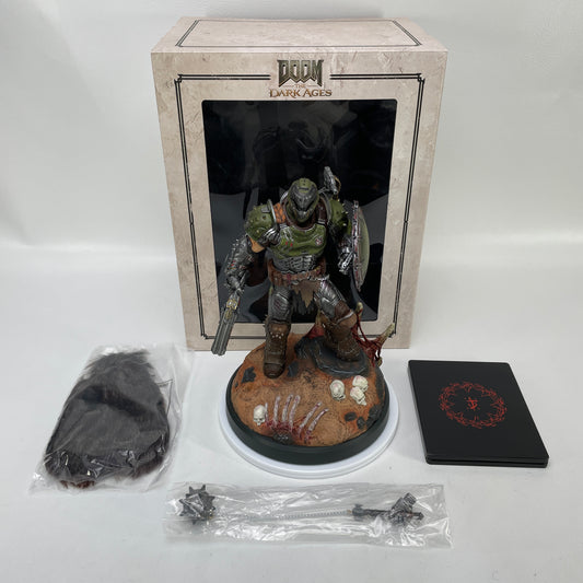 Bethesda DOOM: The Dark Ages (Collector's Edition) With Steel Book/Keycard and Statue [NO GAME]