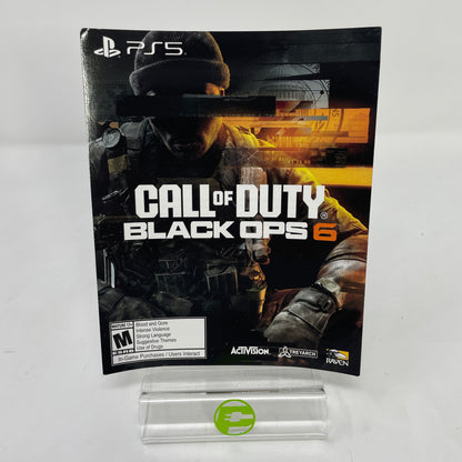 New Call Of Duty: Black Ops 6 (Sony PlayStation 5 PS5, 2024) Digital Download