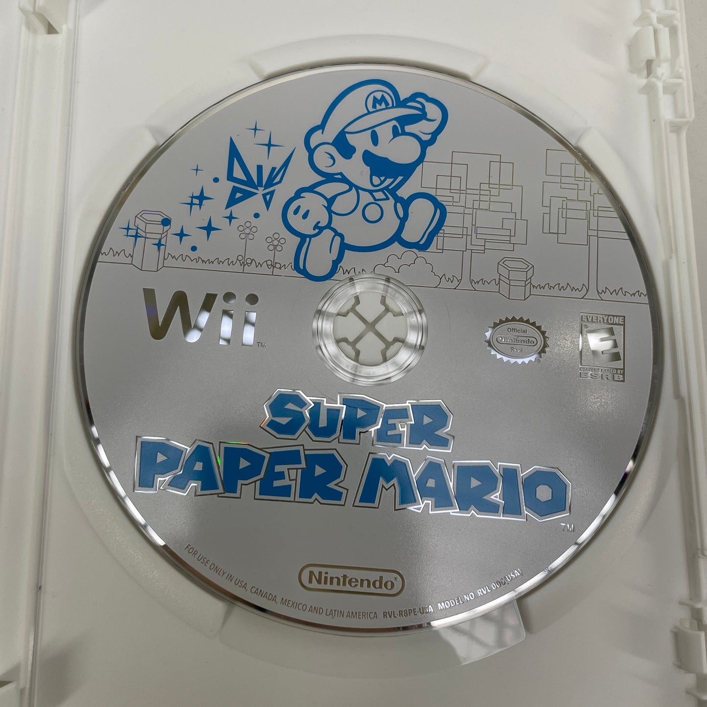 Super Paper Mario (Nintendo Wii, 2007) READ