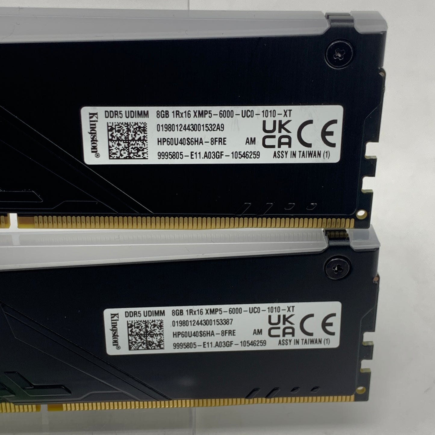 Kingston FURY 16GB (2x8GB) RAM DDR5 5200MT/s HP60U40S6HA-8FRE