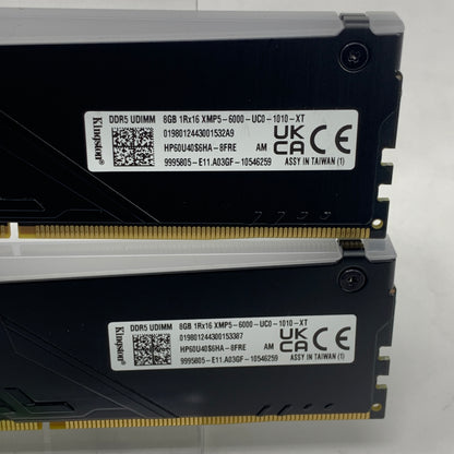 Kingston FURY 16GB (2x8GB) RAM DDR5 5200MT/s HP60U40S6HA-8FRE