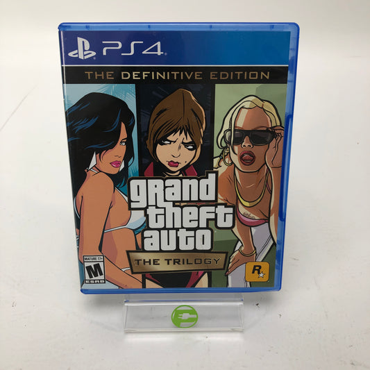 Grand Theft Auto: The Trilogy [Definitive Edition](Sony PlayStation 4 PS4, 2021)