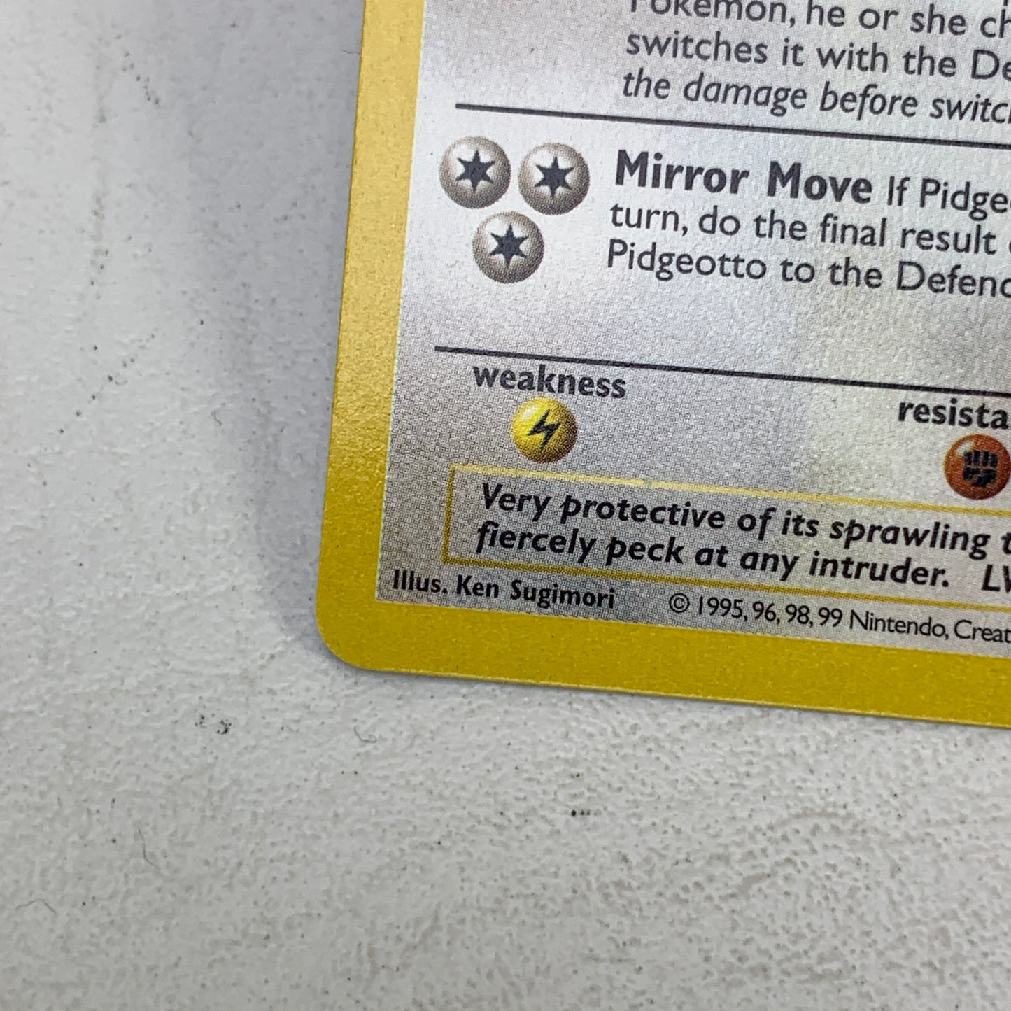 Pokémon TCG Base Set Pidgeotto [Shadowless] 22/102 Regular English