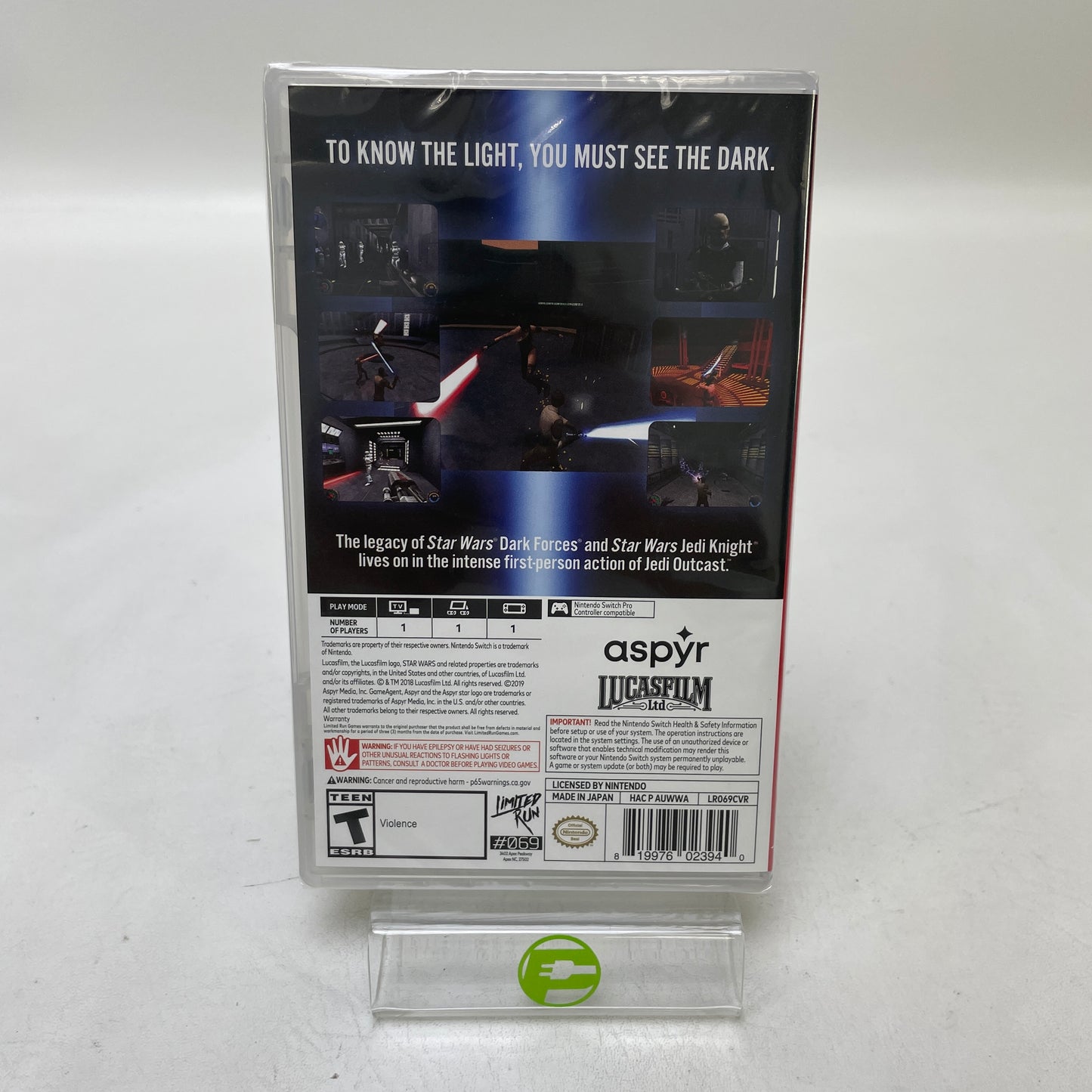New Star Wars Jedi Knight II: Jedi Outcast (Nintendo Switch, 2019)