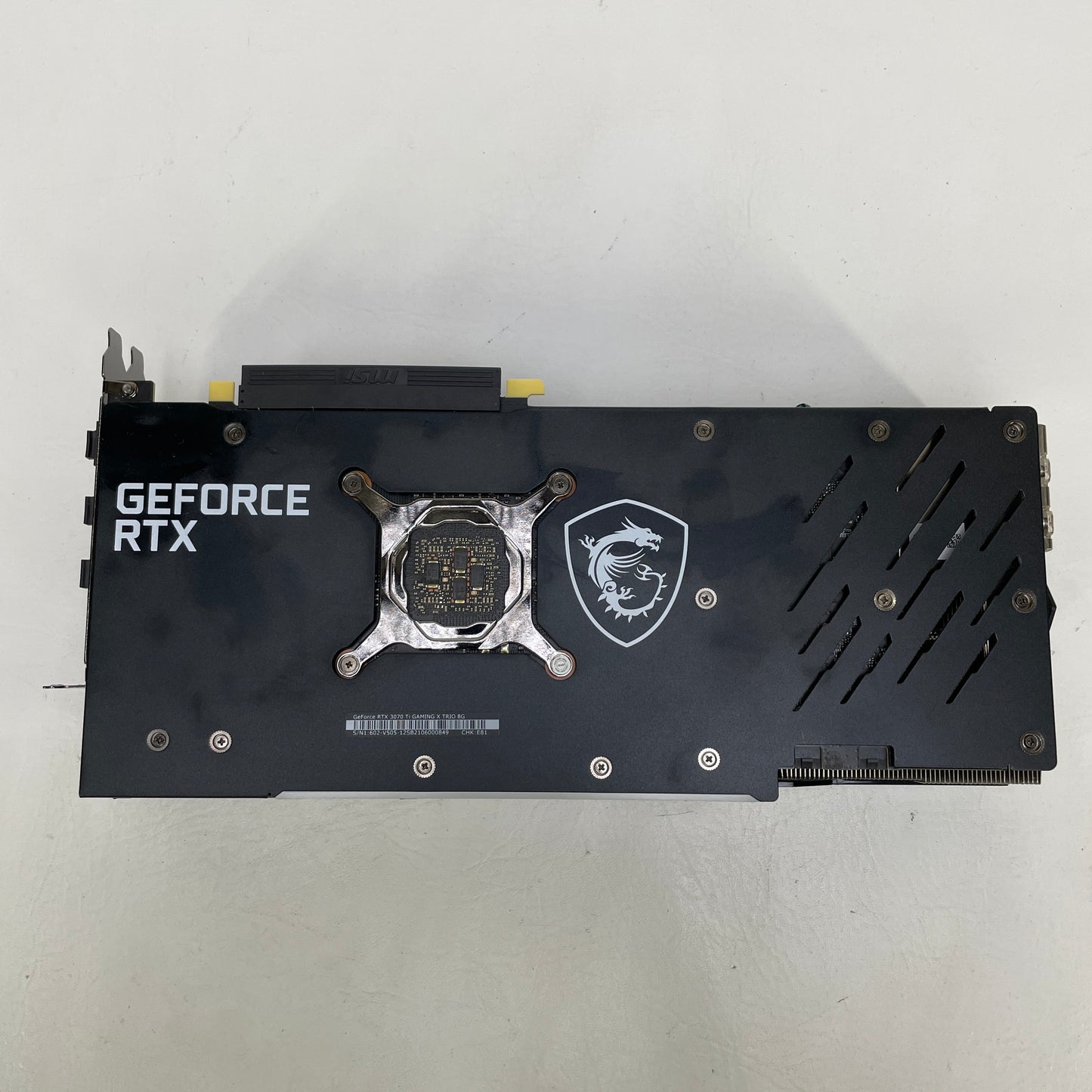 MSI GeForce RTX 3070 Ti Gaming Trio X 8GB GDDR6X Graphics Card 912-V505-005