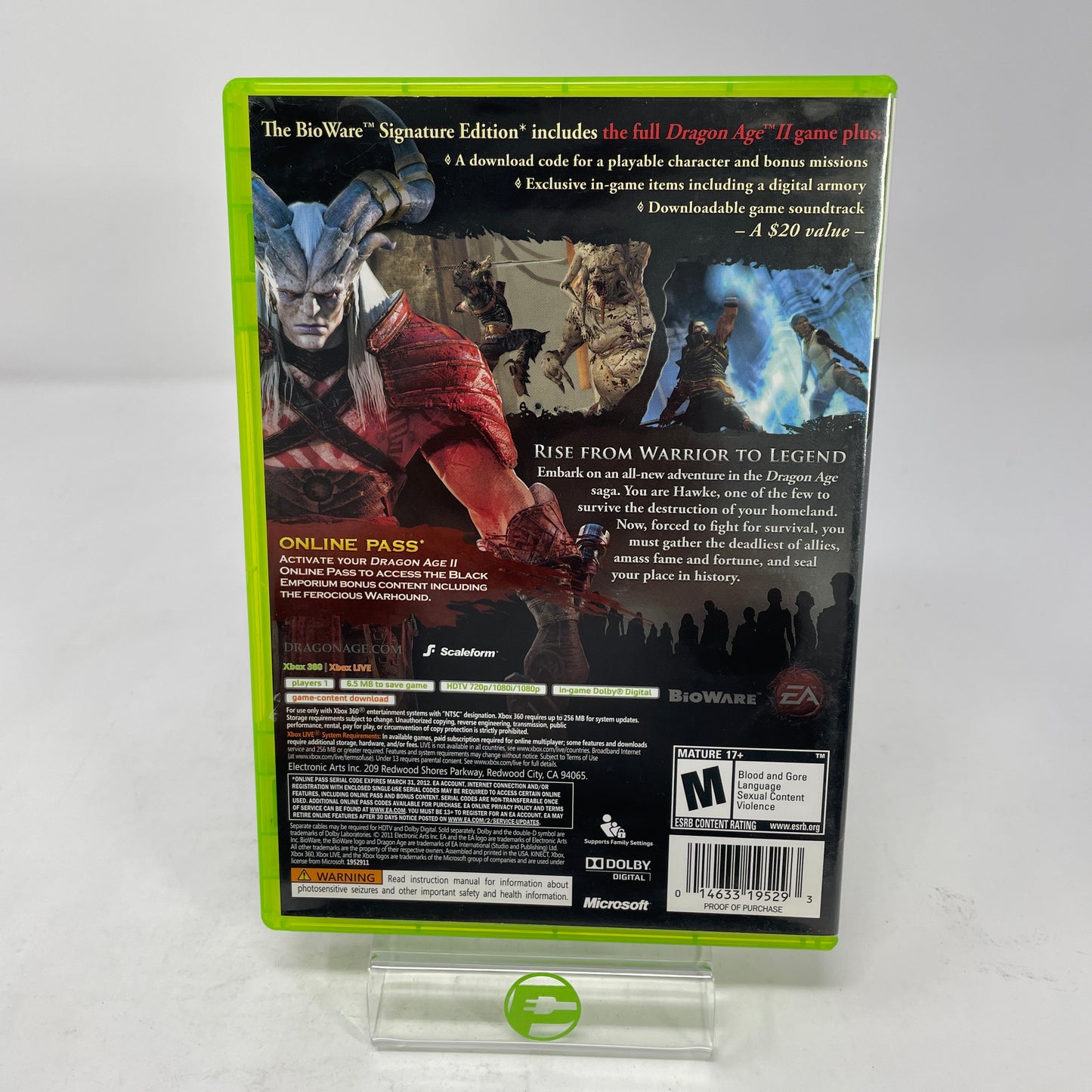 Dragon Age II [BioWare Signature Edition] (Microsoft Xbox 360, 2011)