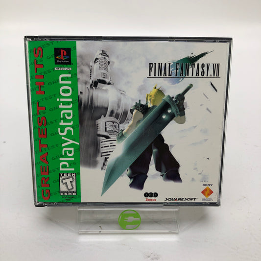 Final Fantasy VII (Sony PlayStation 1 PS1, 1997)